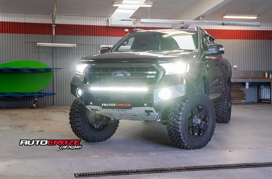 FORD RANGER ROCKSTAR XD MATTE BLACK